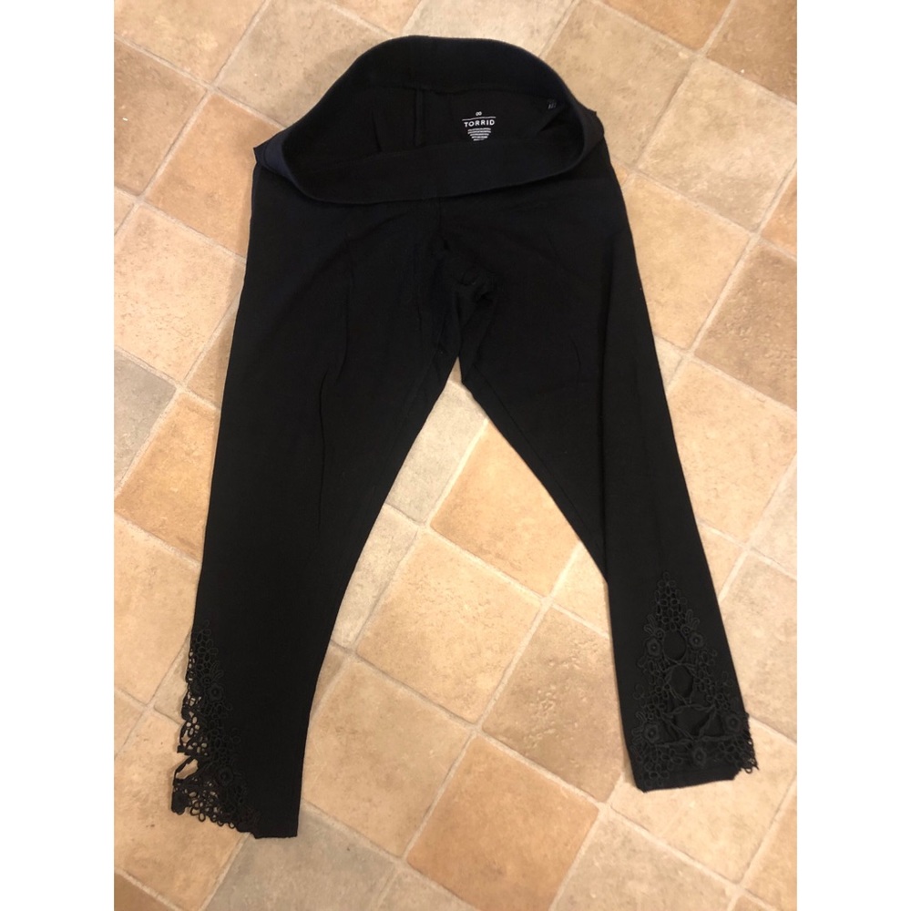 Lace Bottom Leggings
